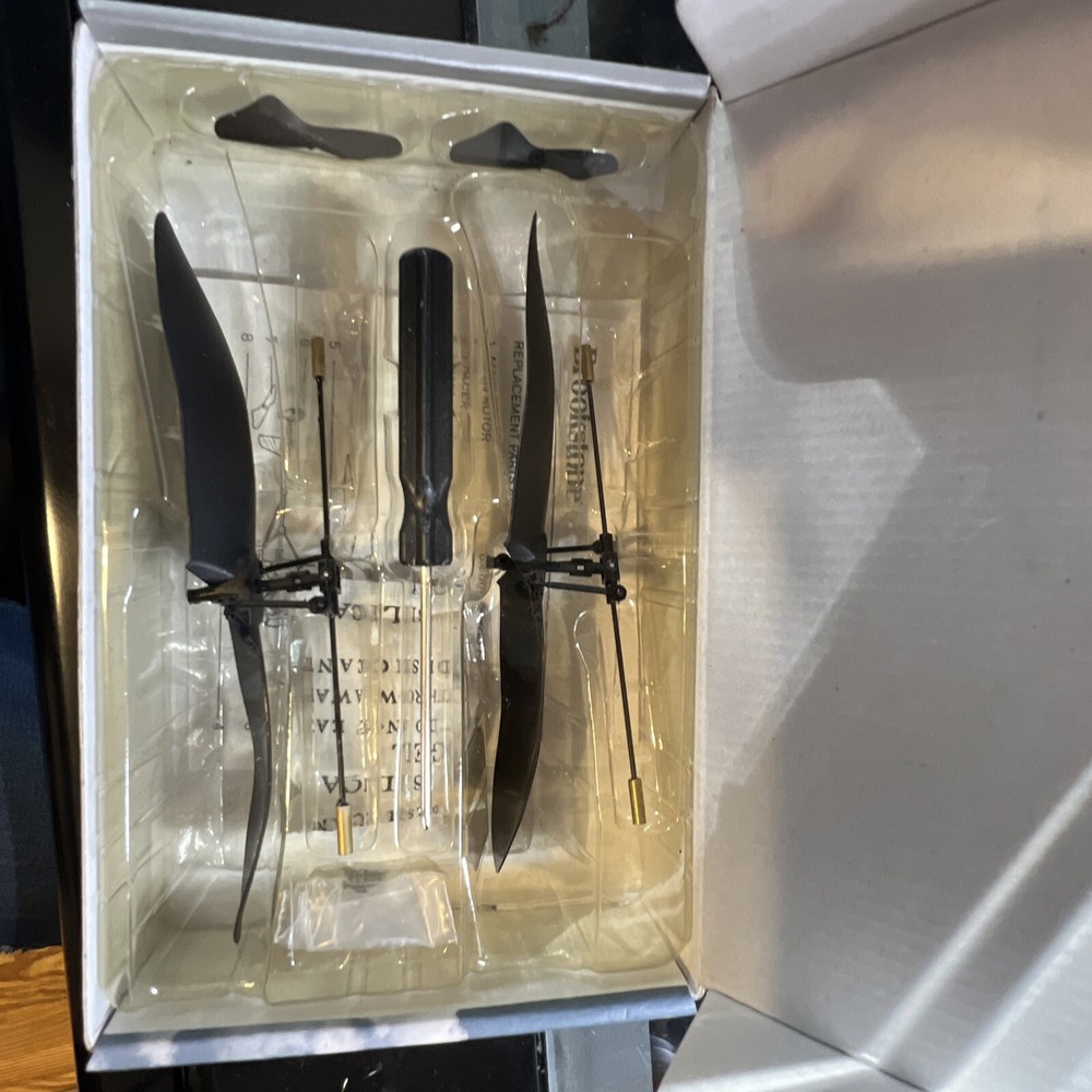 2 New Brookstone U-Control Copter replacement blade kits 2 In The Box