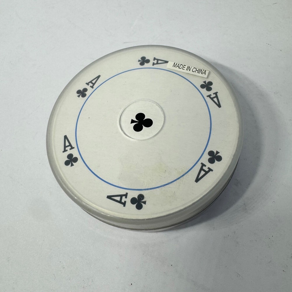 Oreo Playing Cards Round Circle Cookie Deck Novelty Game with Plastic Case EUC