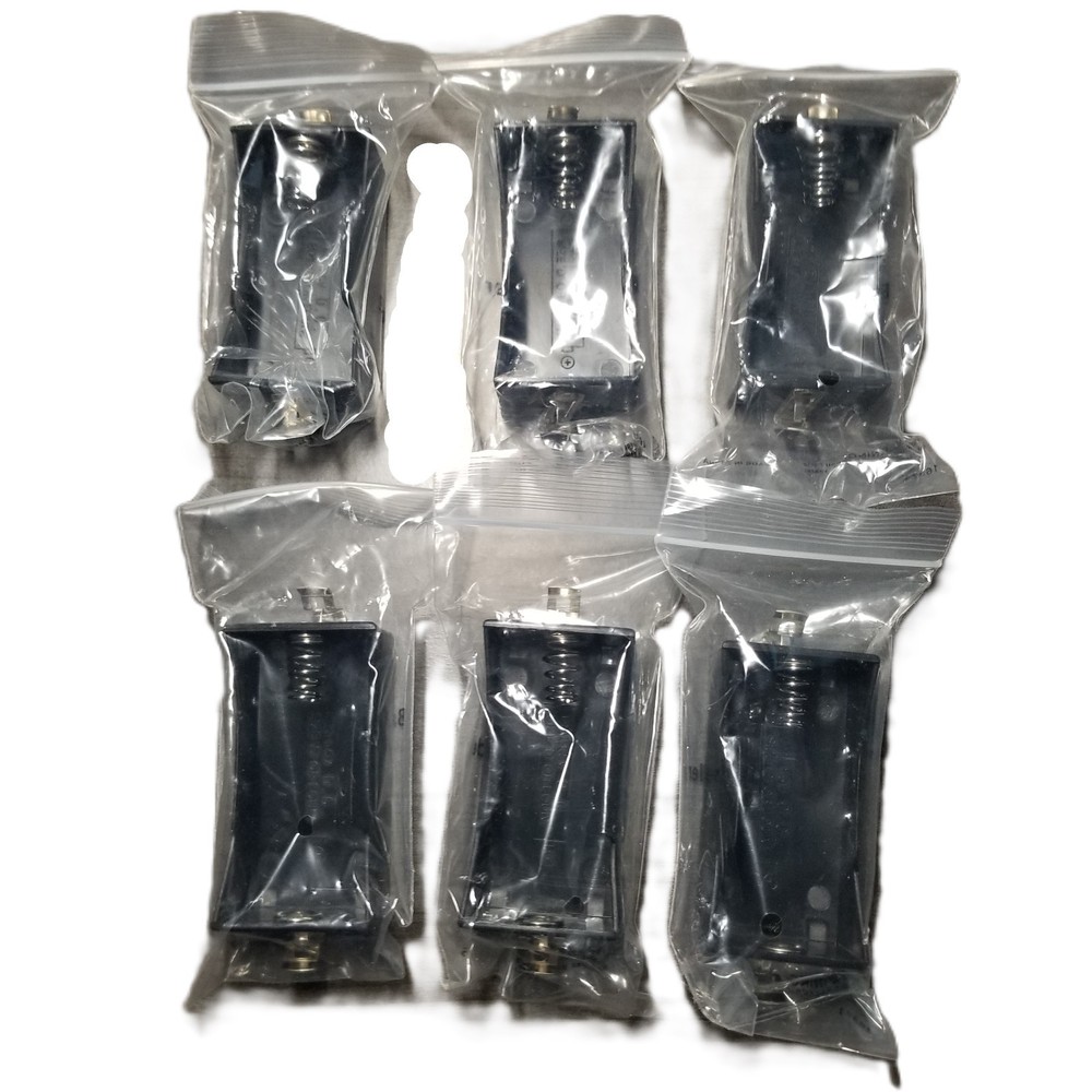 6 Pack D Cell Battery Holders UM1 1.5V Electronics Components New