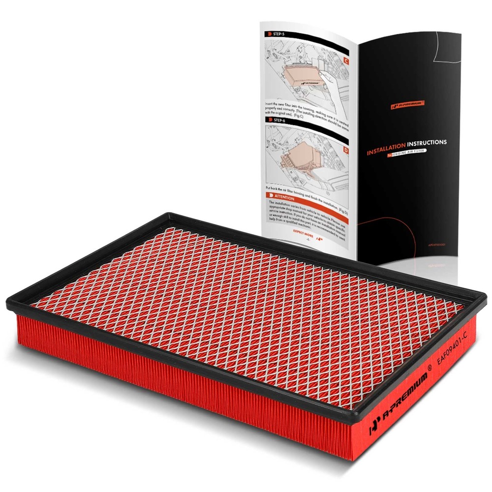 A-Premium High Performance Engine Air Filter for Dodge Ram 1500 Ram 1500 2500