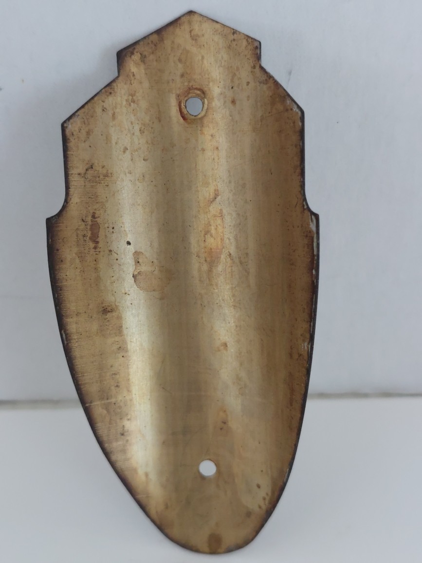 SCHWINN *THE WORLD* Head Badge Prewar/Postwar