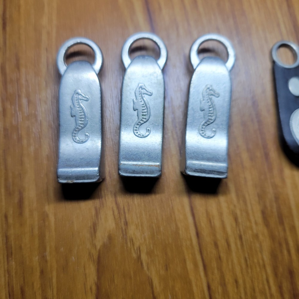 Atlantic Suitcase Zipper Pulls Pull Tab Luggage Tag Seahorses Seahorse