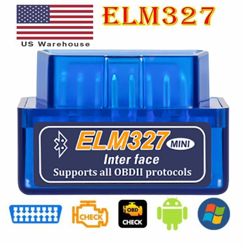 NEW ELM327 OBD2 Code Reader Bluetooth Auto Diagnostic Tool OBDII Scanner