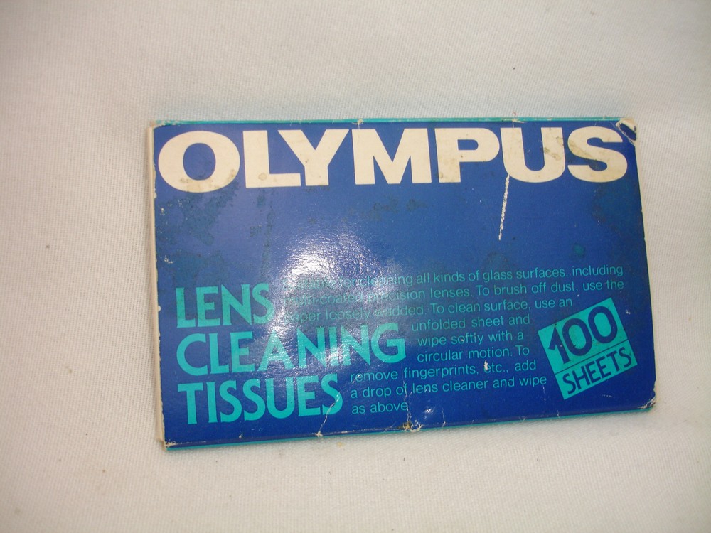 OLYMPUS OM Cleaning Tissues , Vintage #002