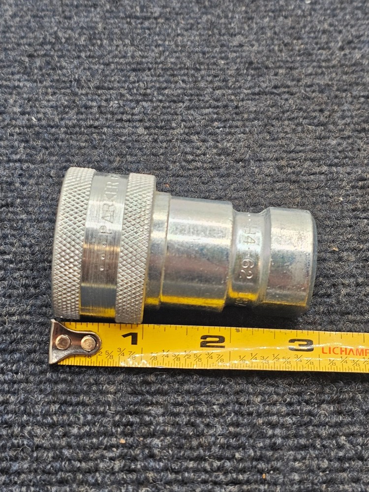 Parker H4-62 60 Series Quick Release Coupler, 3" Length