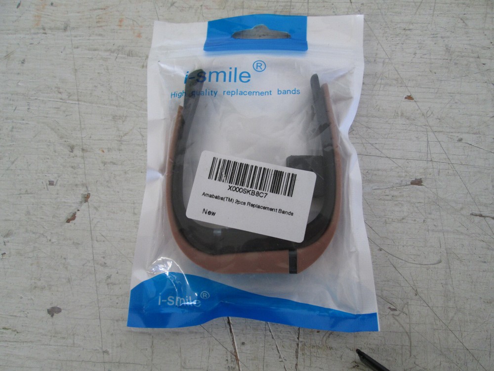 i-Smile Amababa 2Pcs Fit Bit Tracker Replacement Bands, New