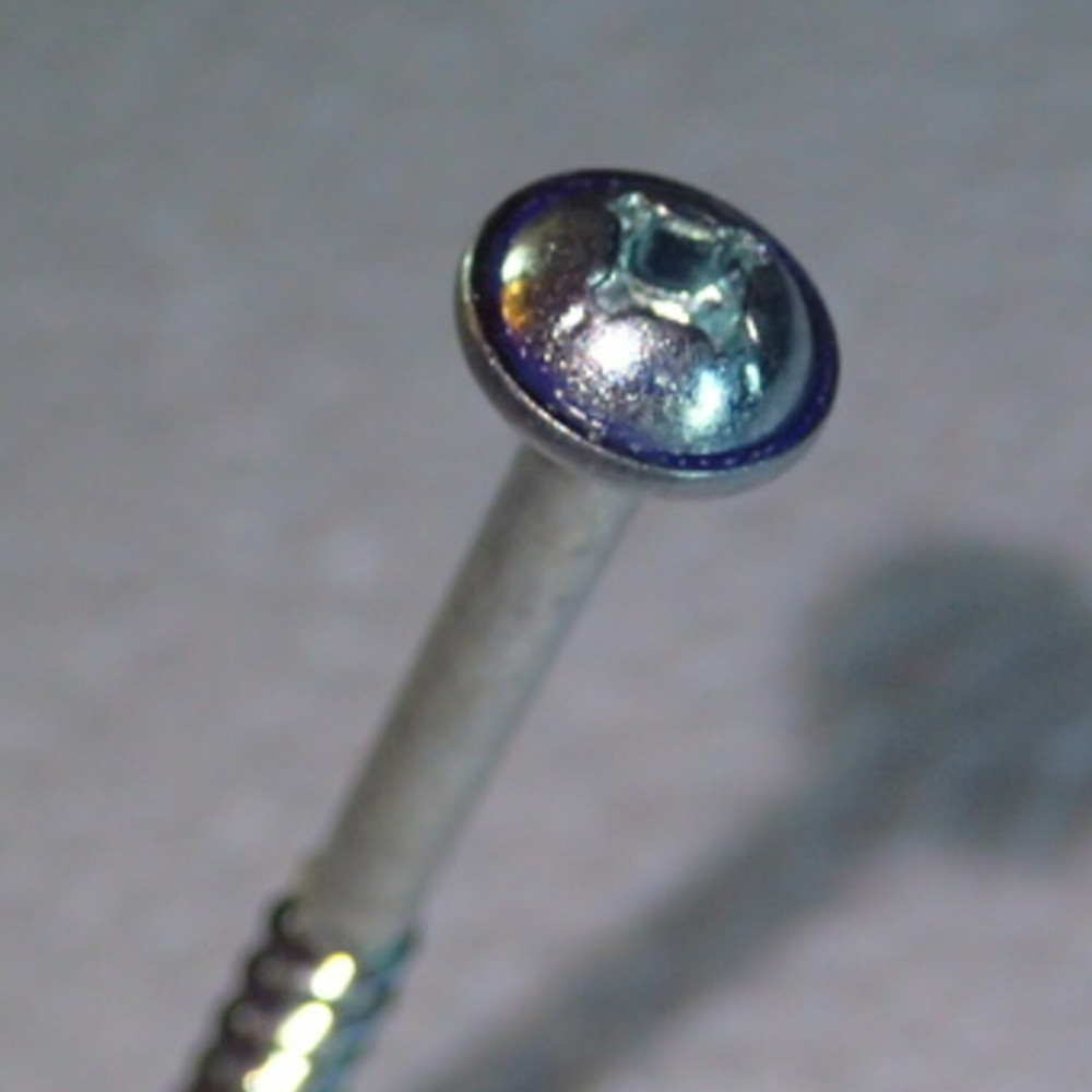 Paintable Vinyl Shutter Screws Dinesol #013 12 screws per package