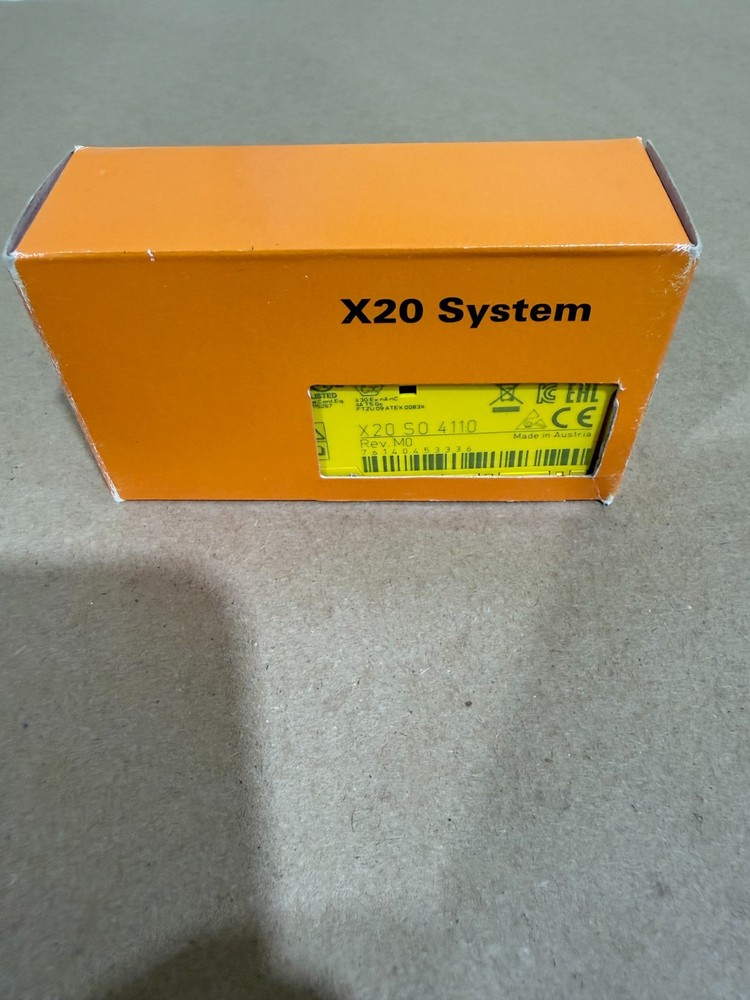 B&R Automation X20 SO 4110 POWERLINK Digital Control Input Module Rev M0