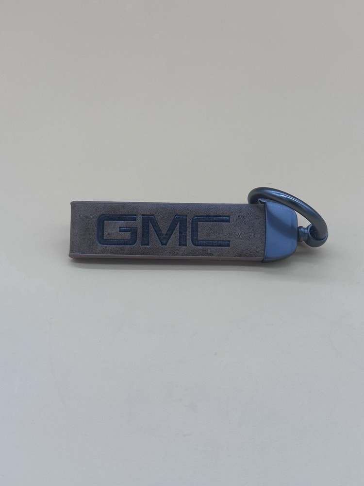 GMC BIG BROWN KEYCHAIN LEATHER