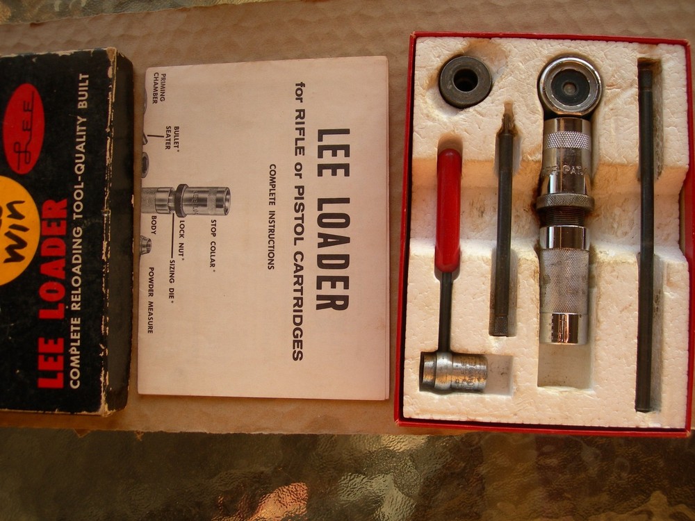 LEE Loader 225 Winchester Missing the load data sheet.