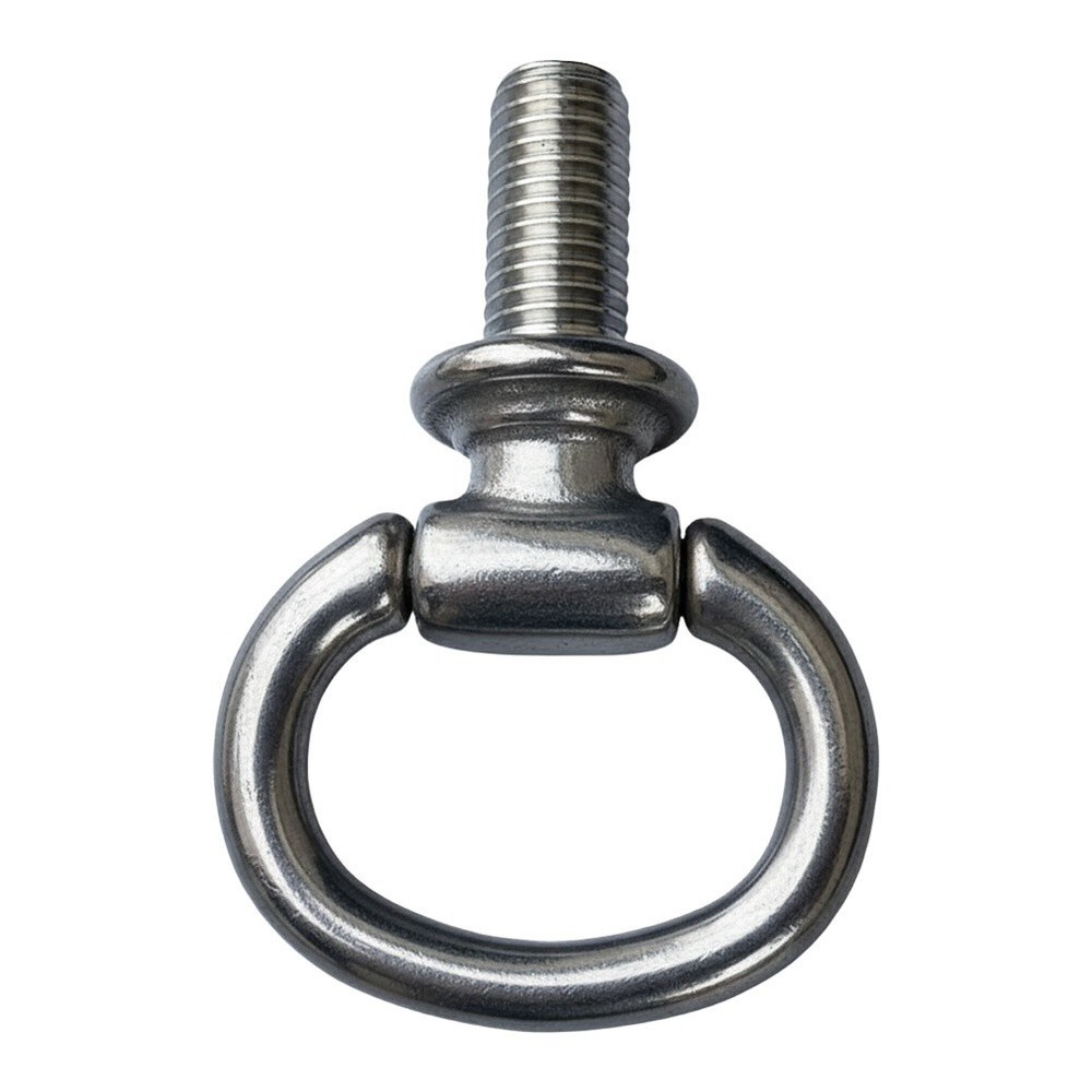 Rustproof M10 Stainless Steel Carriage Harness Bolts Fall Down Ring Hardware