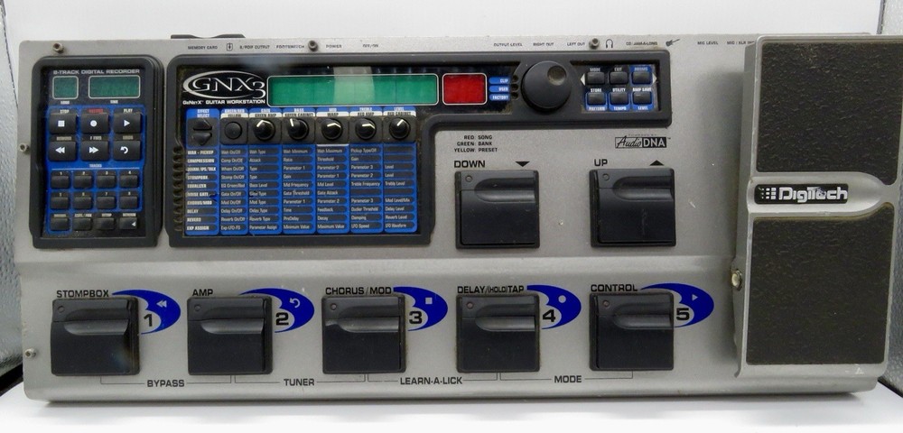 DigiTech GNX3 Guitar Workstation Multi-Effects Pedalboard