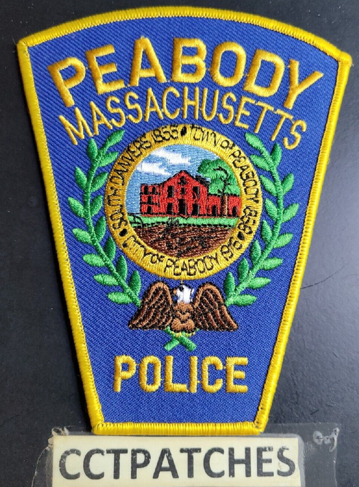 PEABODY, MASSACHUSETTS POLICE SHOULDER PATCH MA