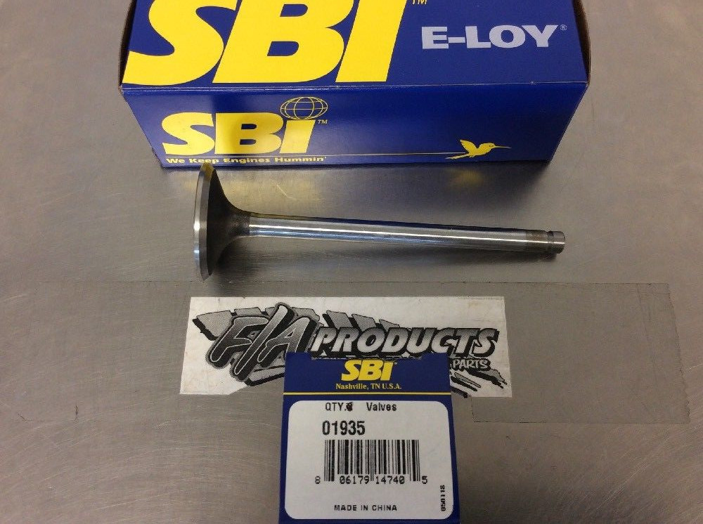 GM LS V8 2005 To 2009 4.8 5.3 6.0 Stock Valve Set SB International 02000 01935