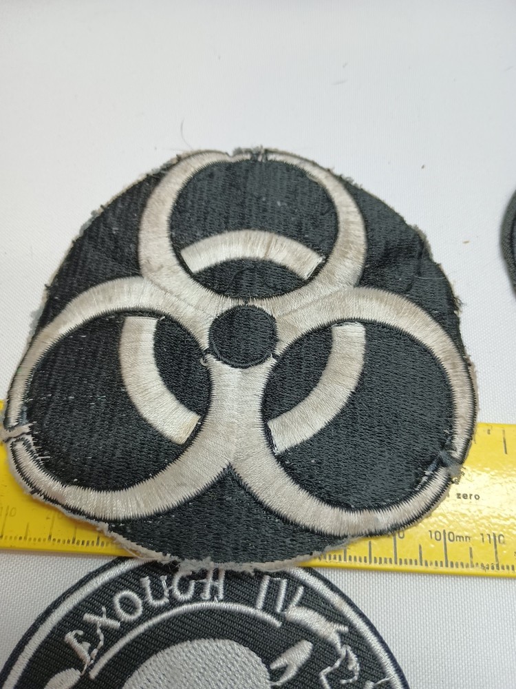 6 Sew On jacket vest patches