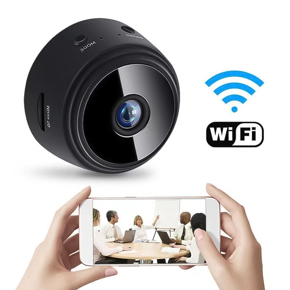Advanced A9 Wireless Security Camera Remote Monitoring Push Notifications