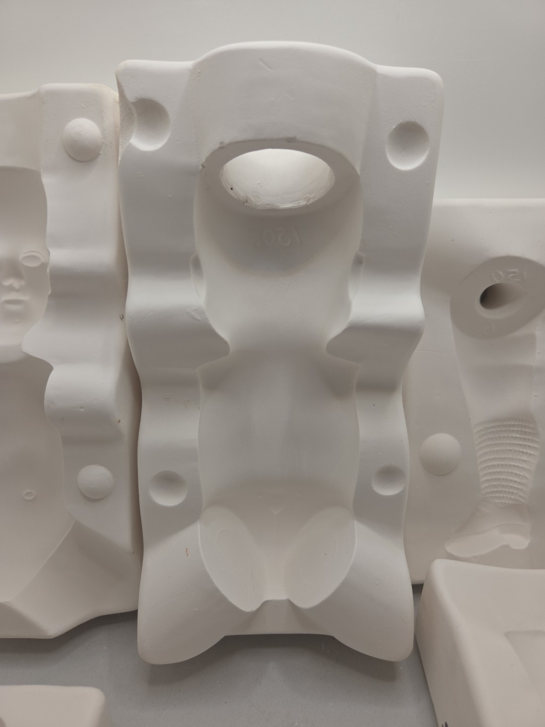 Vtg Mystic Ceramic Slip Mold M-210 Kestner 150 Jointed Doll W/ Stockings&shoes