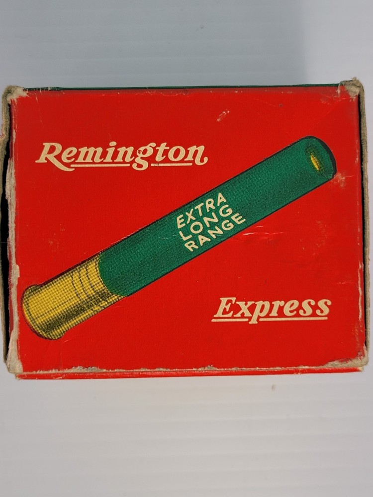 Vintage Remington Express Extra Long Range 410 Gauge Empty box