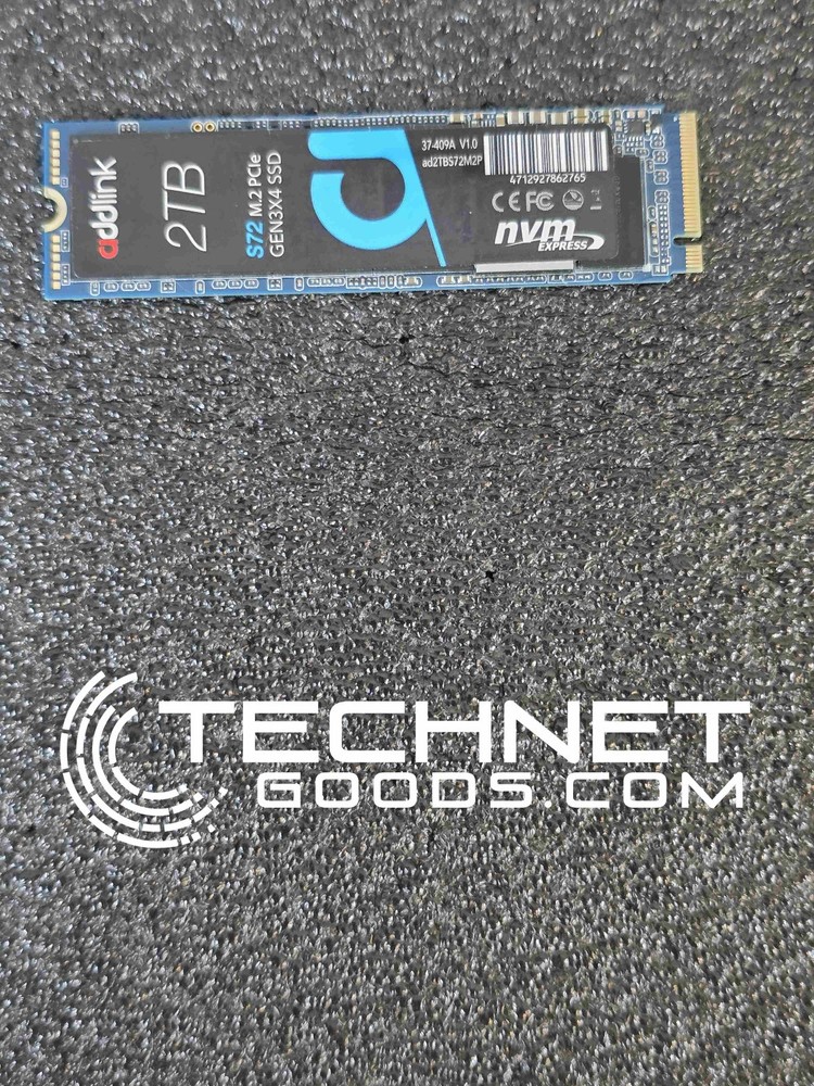 Addlink S72 M.2 PCIe GEN3x4 SSD 2TB - TESTED