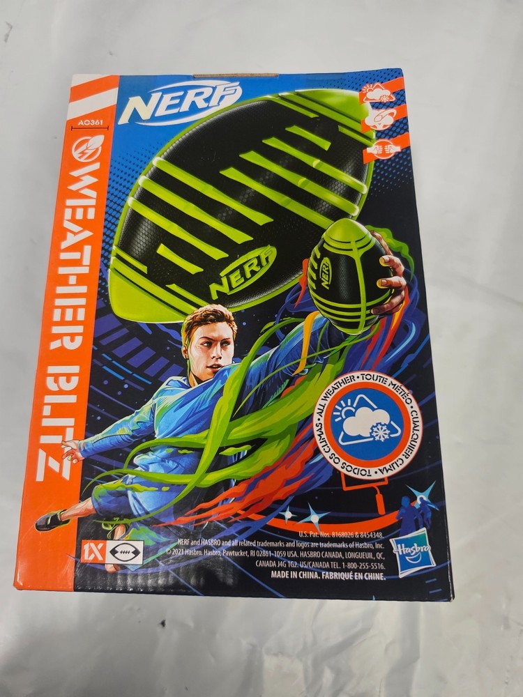 NEW Nerf Weather Blitz Black & Green