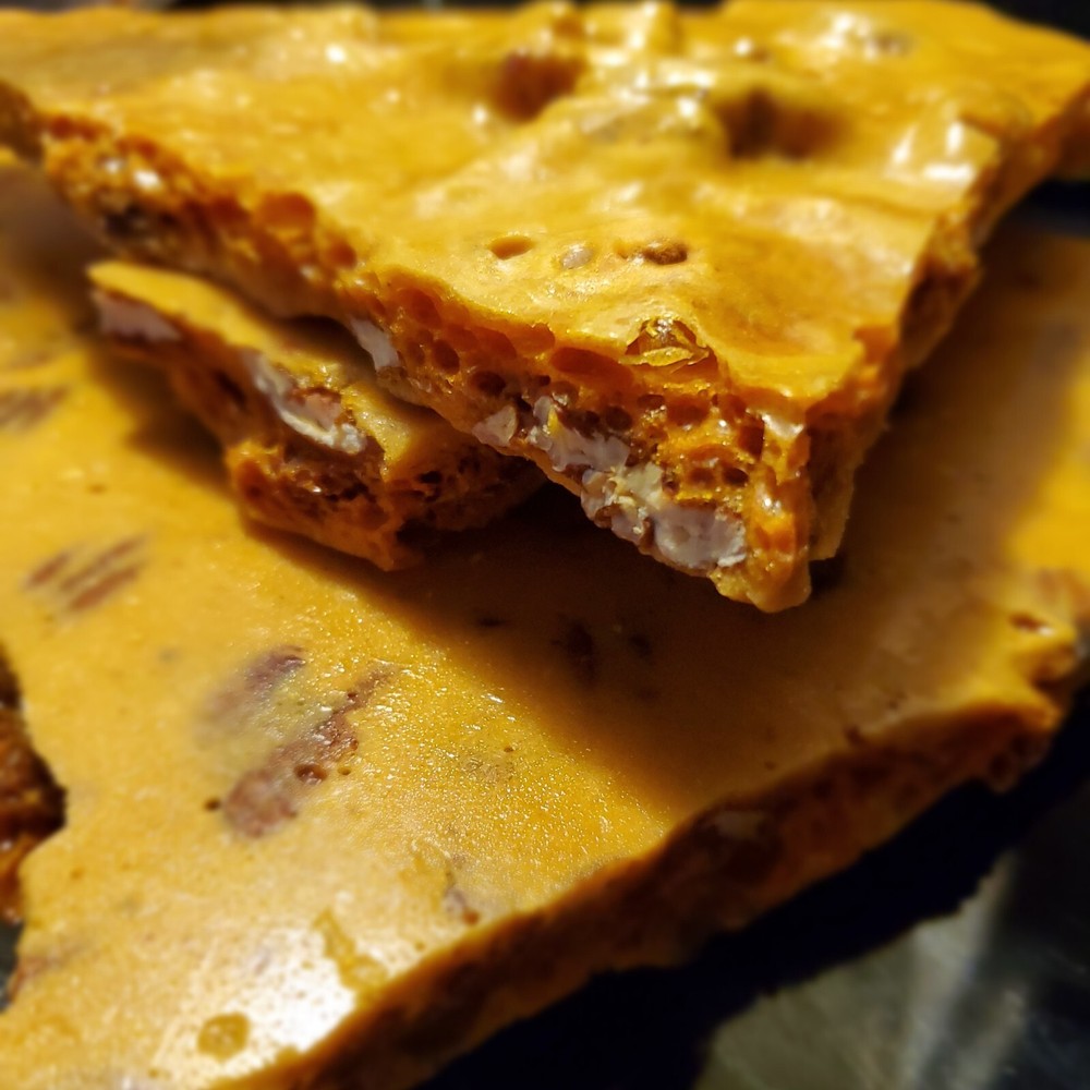 Decadent Handcrafted Pecan Brittle