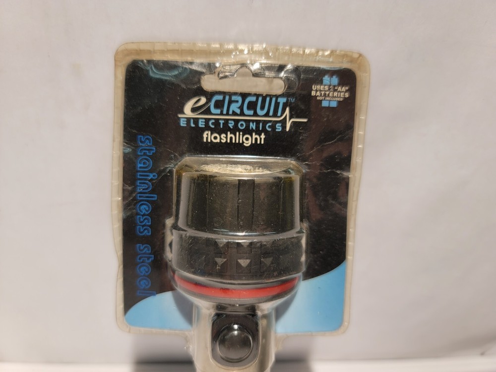 E Circuit Electronics Flashlight Stainless Steel