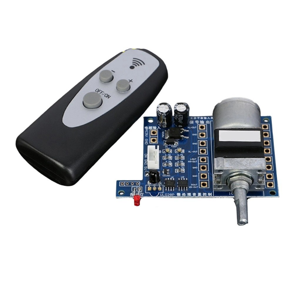 Volume Control Board Preamp Potentiometer Remote Switch (relay Required)