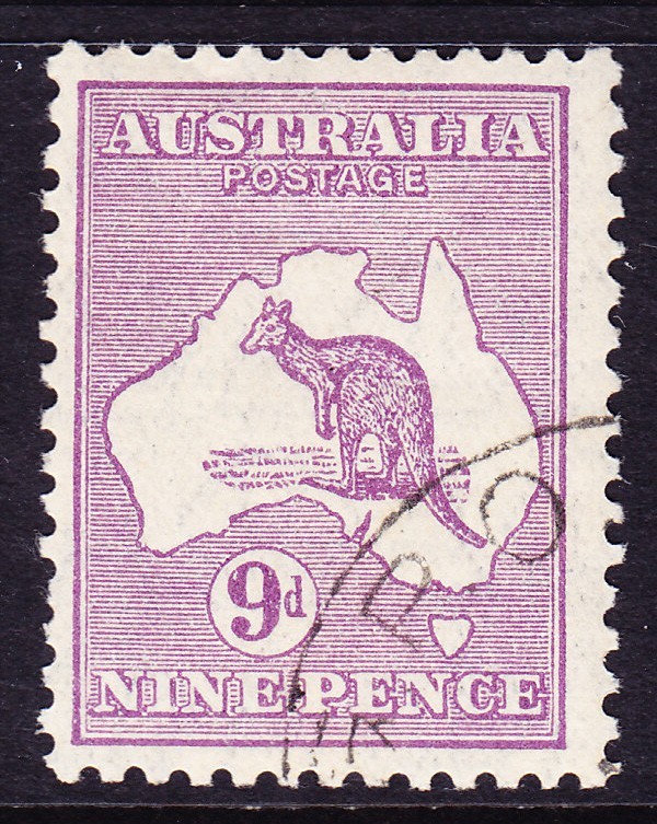 514    9d Kangaroo Small Multi Watermark CTO Unhinged and fine