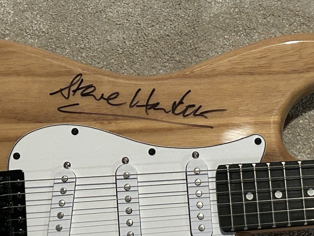 Steve Hackett Signed Guitar Autographed Genesis