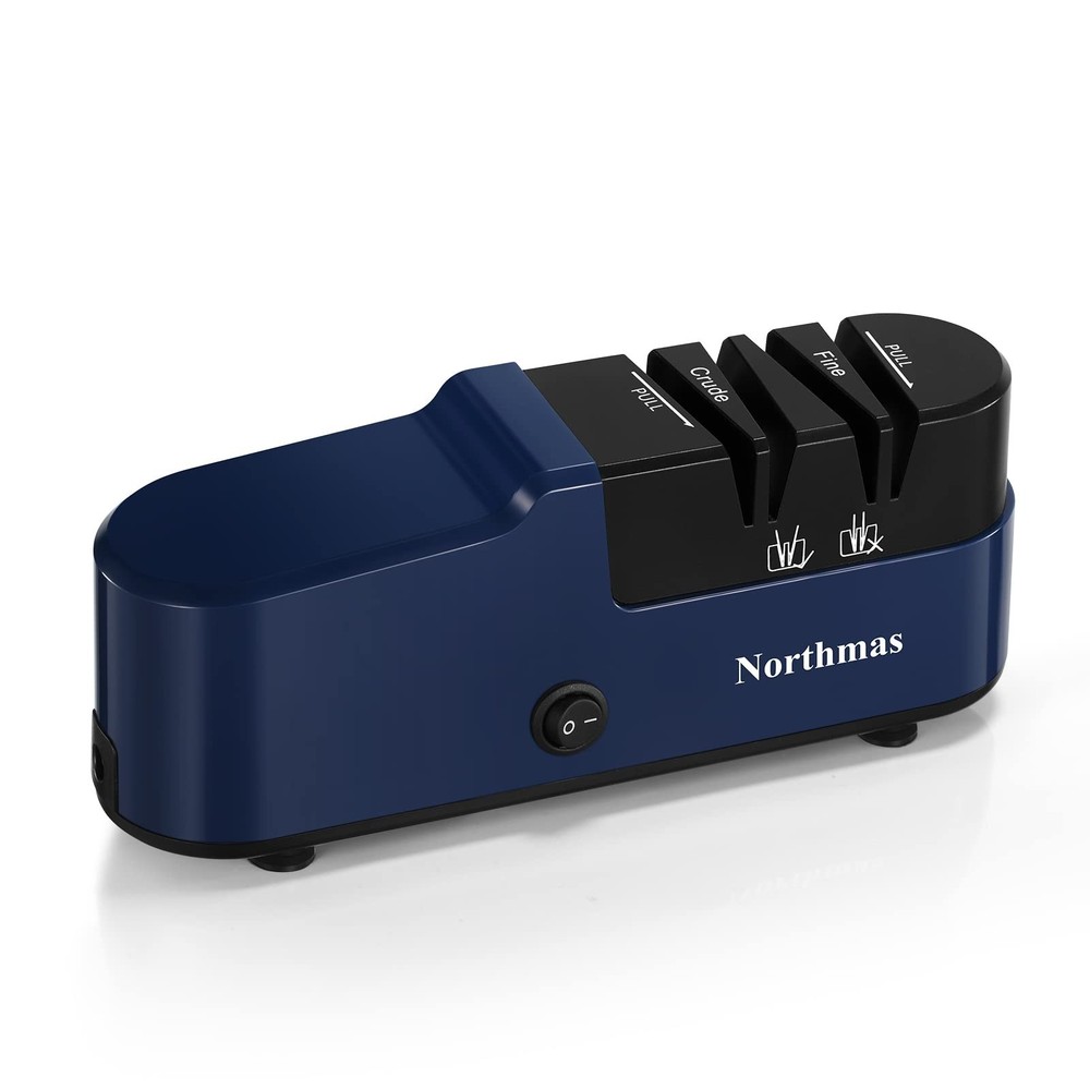 Electric Knife Sharpener, 2-Stage Professional Home Use, Quick Sharpening & Poli