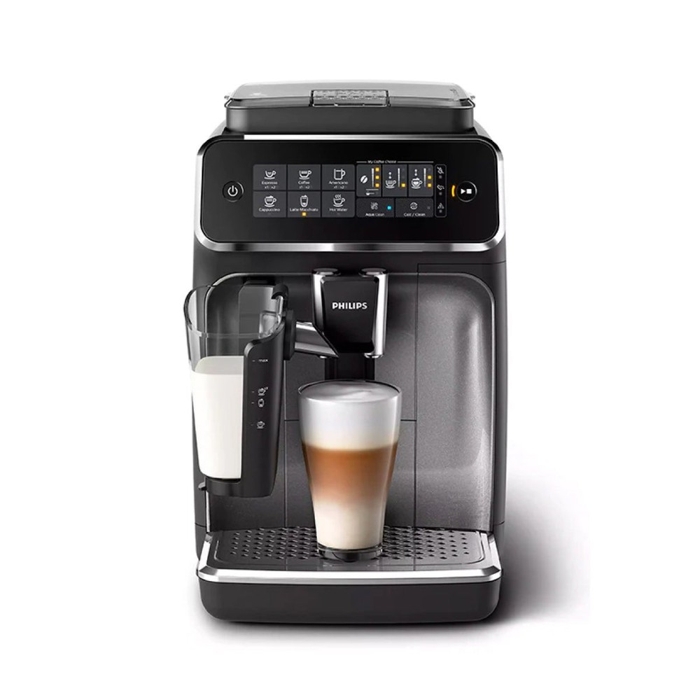 Philips 3200 LatteGo Automatic Espresso Machine, Silver | 5 Recipes | EP3246/74