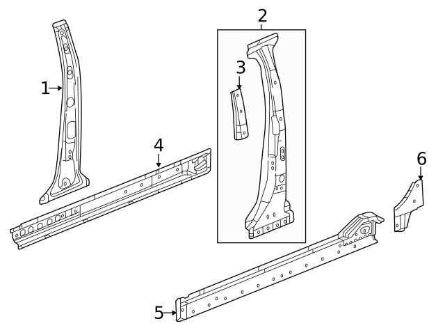 Genuine GM F Panel 84016305