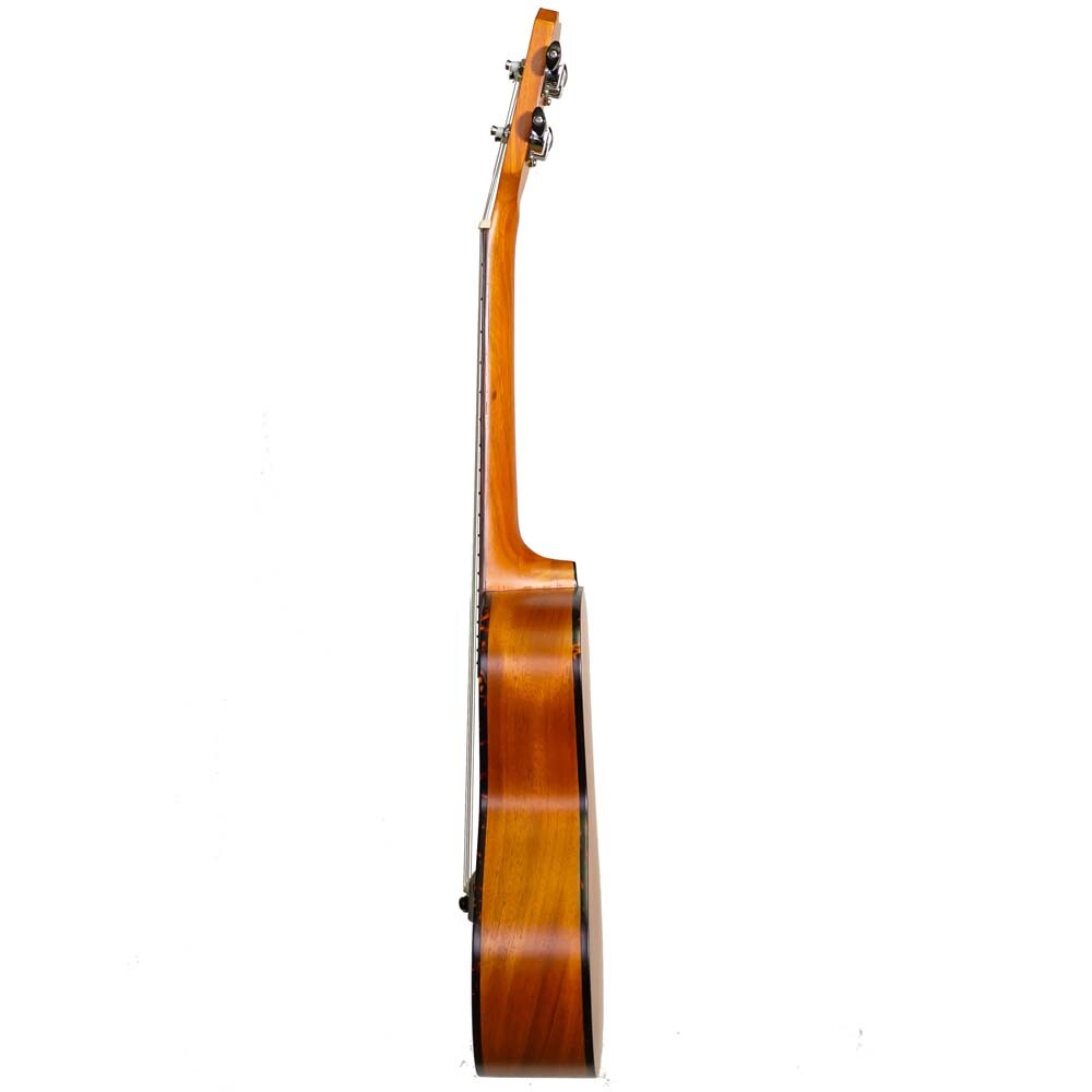 Islander by Kanile'a MSC-4 Solid Mahogany Abalone Rosette Satin Concert Ukulele