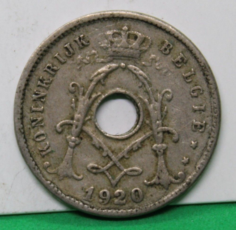 1920 Belgium 5 Centimes Belgie