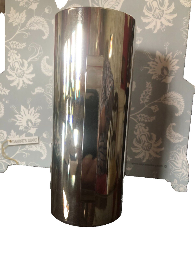 WM A RODGERS Silverplate Cylindrical Water Pitcher 8 Inch Tall