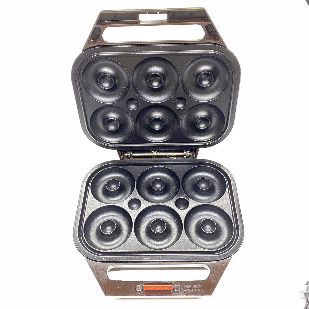 Vintage 1970's Exeter Quick 6 Donut Baker Maker Model 766