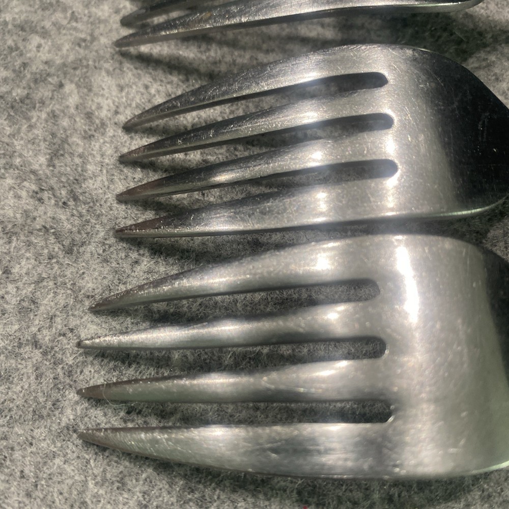 4 MANOR HOUSE STAINLESS FLATWARE MHO31 Dinner Forks