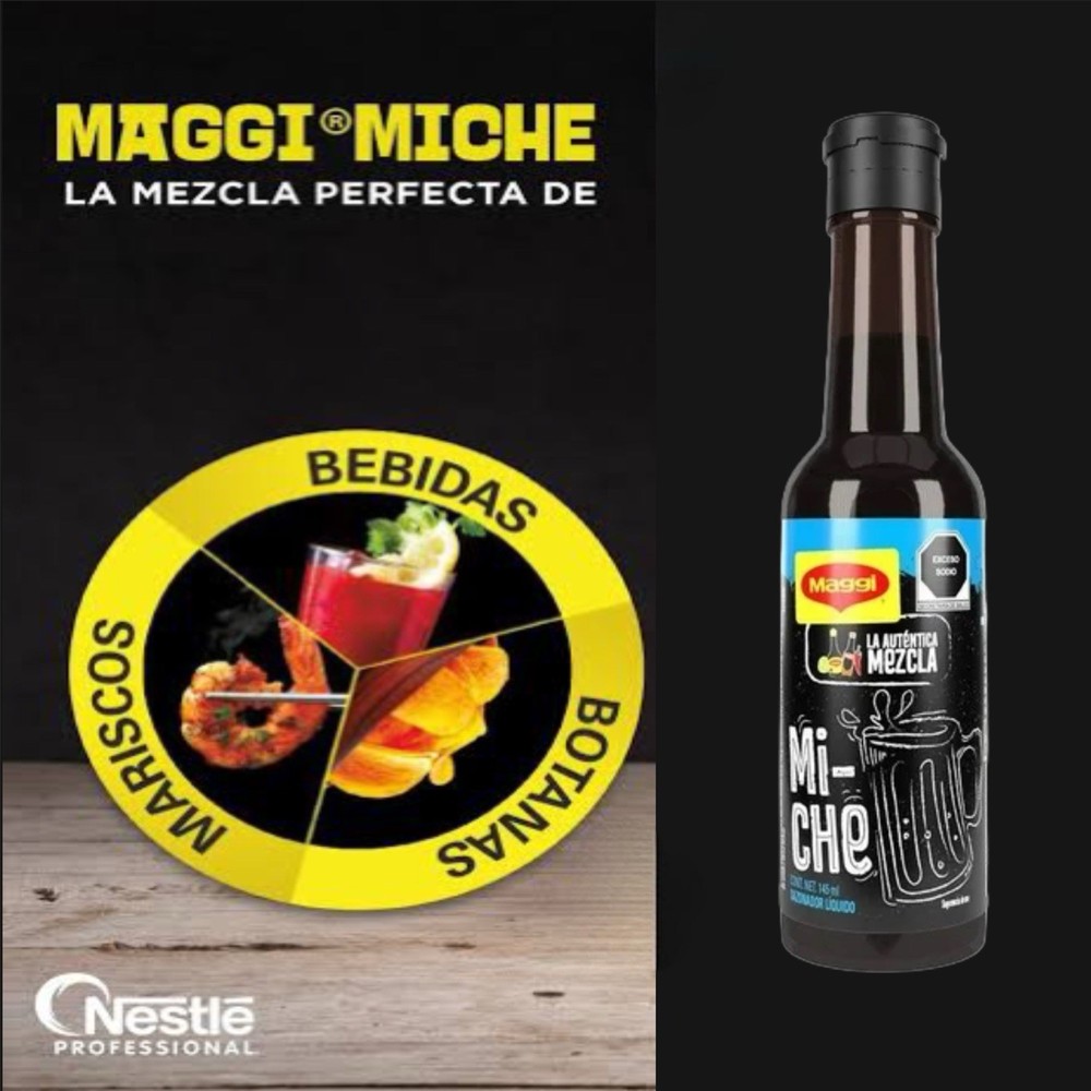 3X SALSA MAGGI 🇲🇽 MICHE 145ml