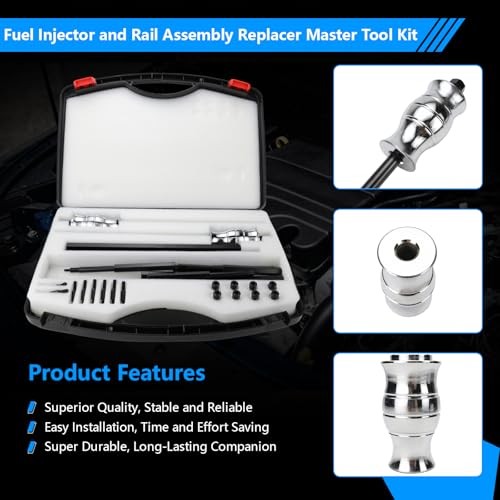 EN-51146 GM-51146 Fuel Injector and Rail Assembly Replacer Master Tool Kit