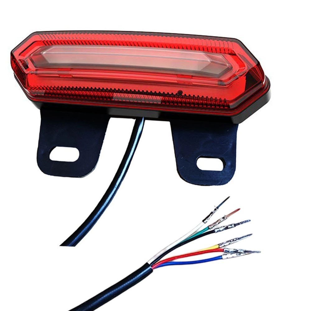 Functional Electric Scooter Taillight for Safety and Brake Functionality