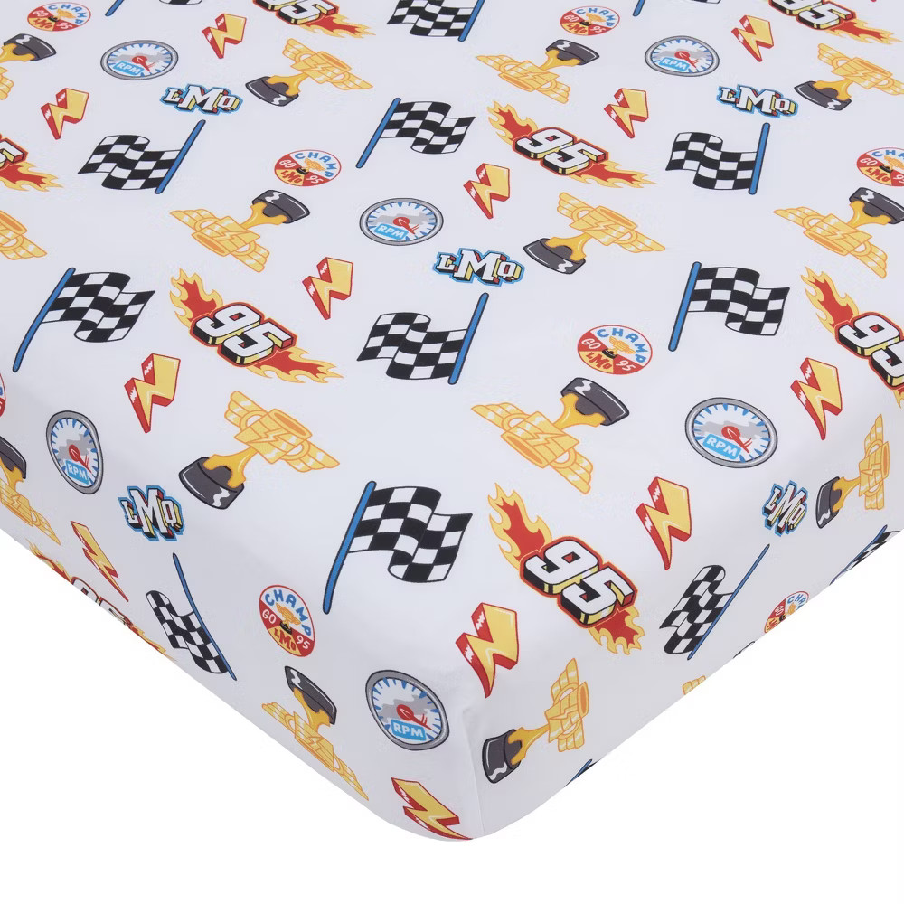 4pc Cars Toddler Bed Set