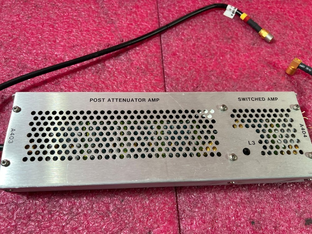 HP 3708A Noise And Interference Test Set POST ATTENUATOR AMP A404 A403
