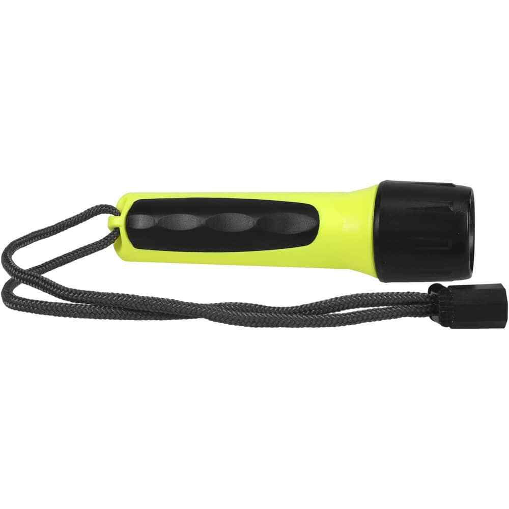 PRO-SAFE Tactical Waterproof LED Flashlight, High Visibility Yellow, 6-1/2" Long