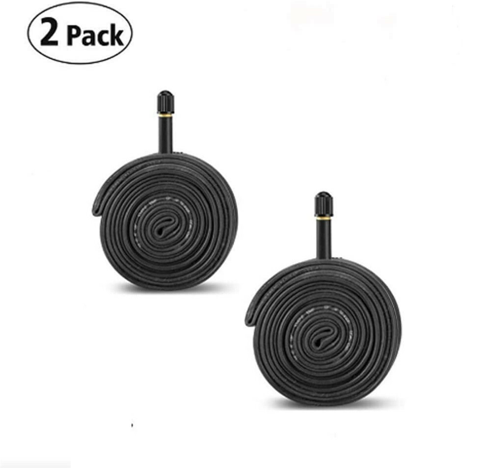 2 PK 26" inch Inner Bike Tube 26 x 2.125- 2.35 Bicycle Rubber Tire Interior BMX
