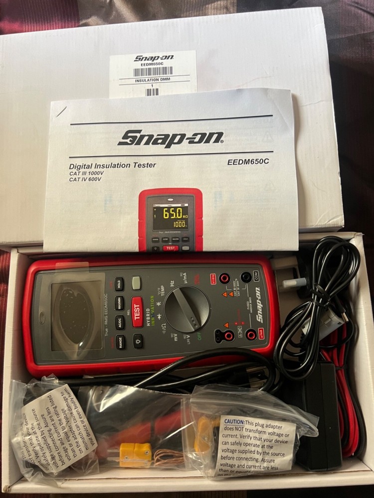 Snap on Insulation Digital Multimeter EEDM650C