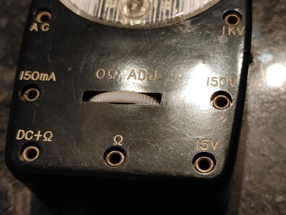 Herald volt-ohm-milliammeter meter TE-13A