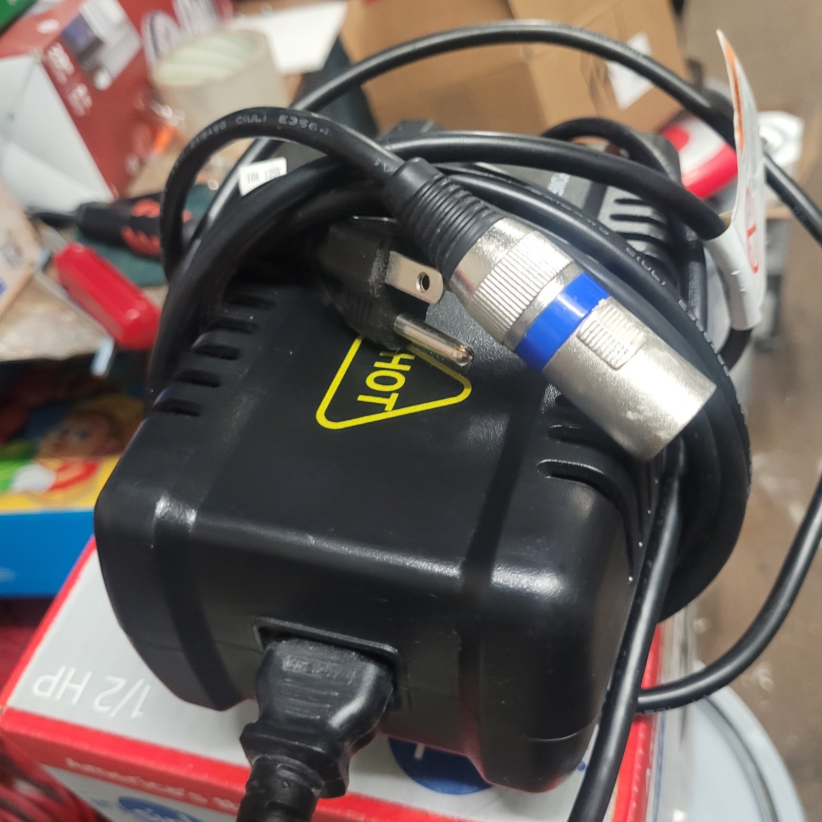 Pride Mobility ELECHG1025 EA1148B 24V Lead Acid Battery Charger Black