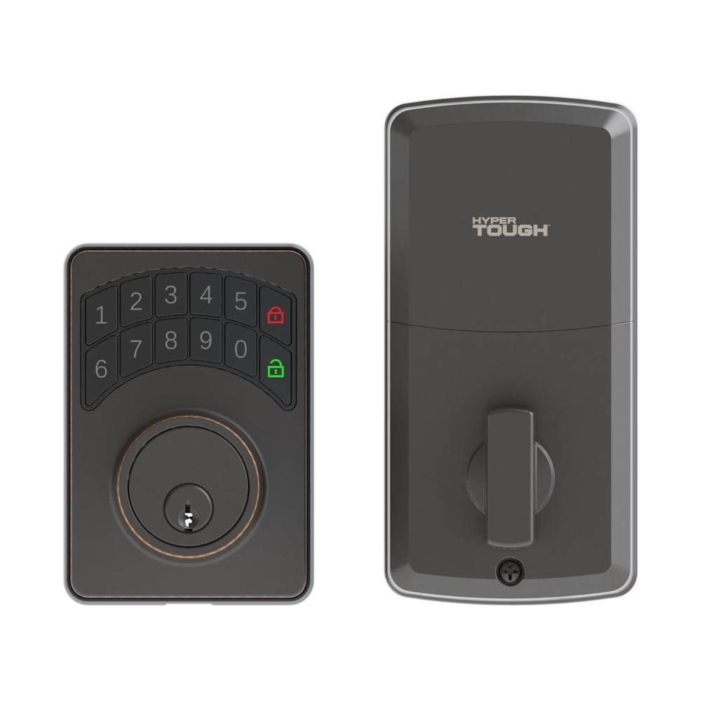 Hyper Tough Digital Deadbolt, Oil Rubbed Bronze, Model 1752004