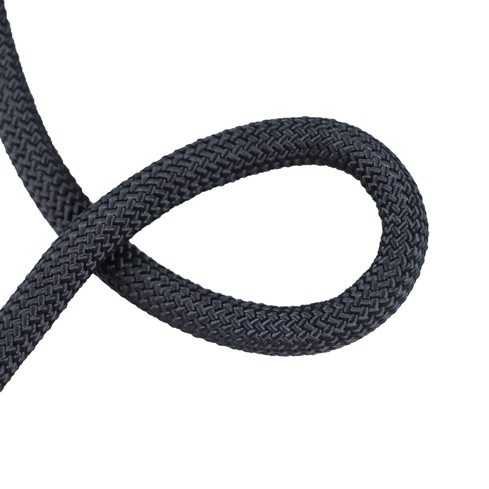 3520Lbs Pulling Braided Polyest Rope Black High Strong Rope 3/8" × 100'
