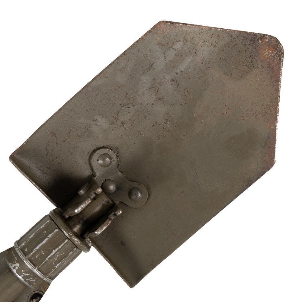 Original Austrian Army 2-Way Folding Shovel E-Tool with Cover
